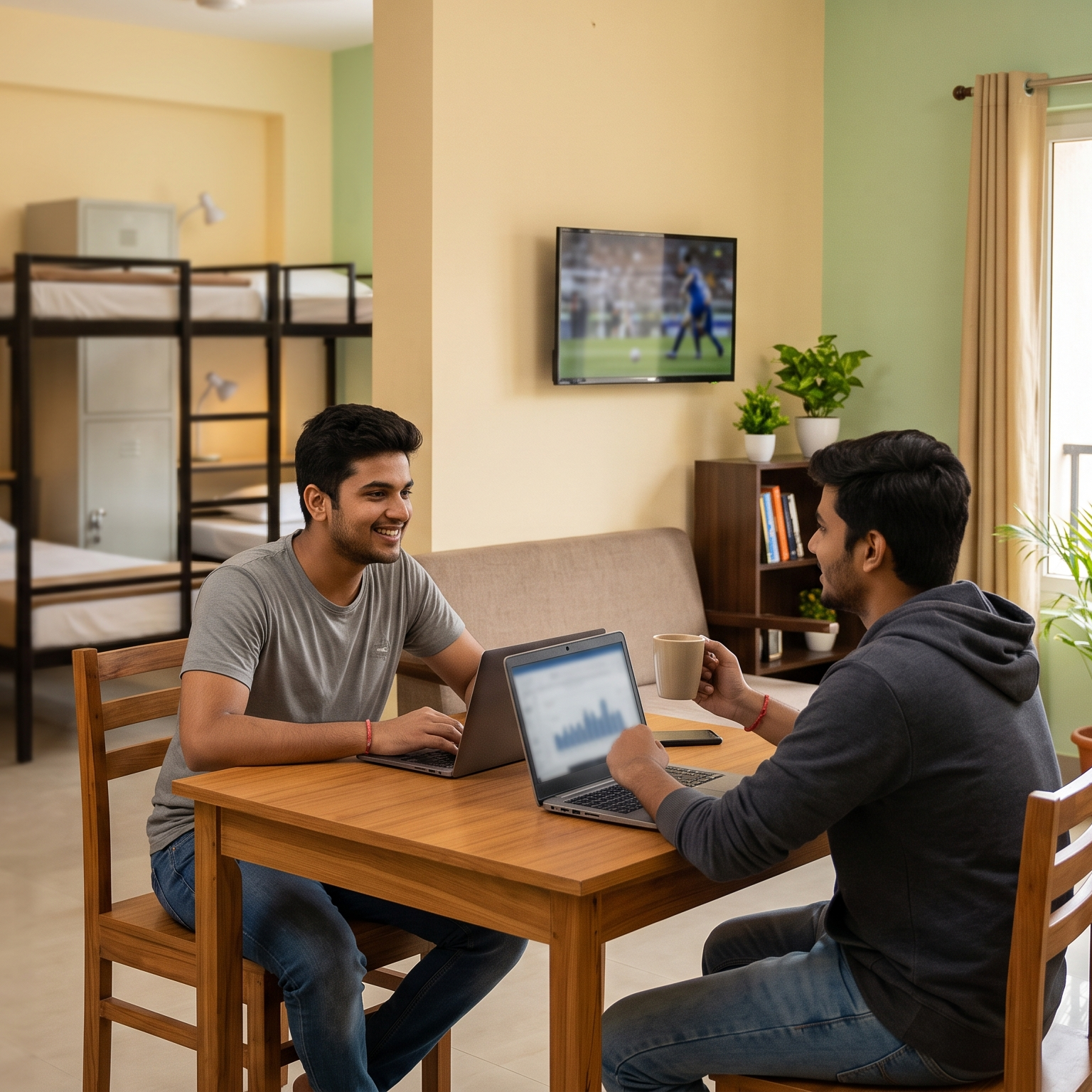 Men's PG & Hostels